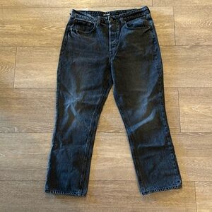 GRLFRND Karolina High Rise Straight Crop NWT